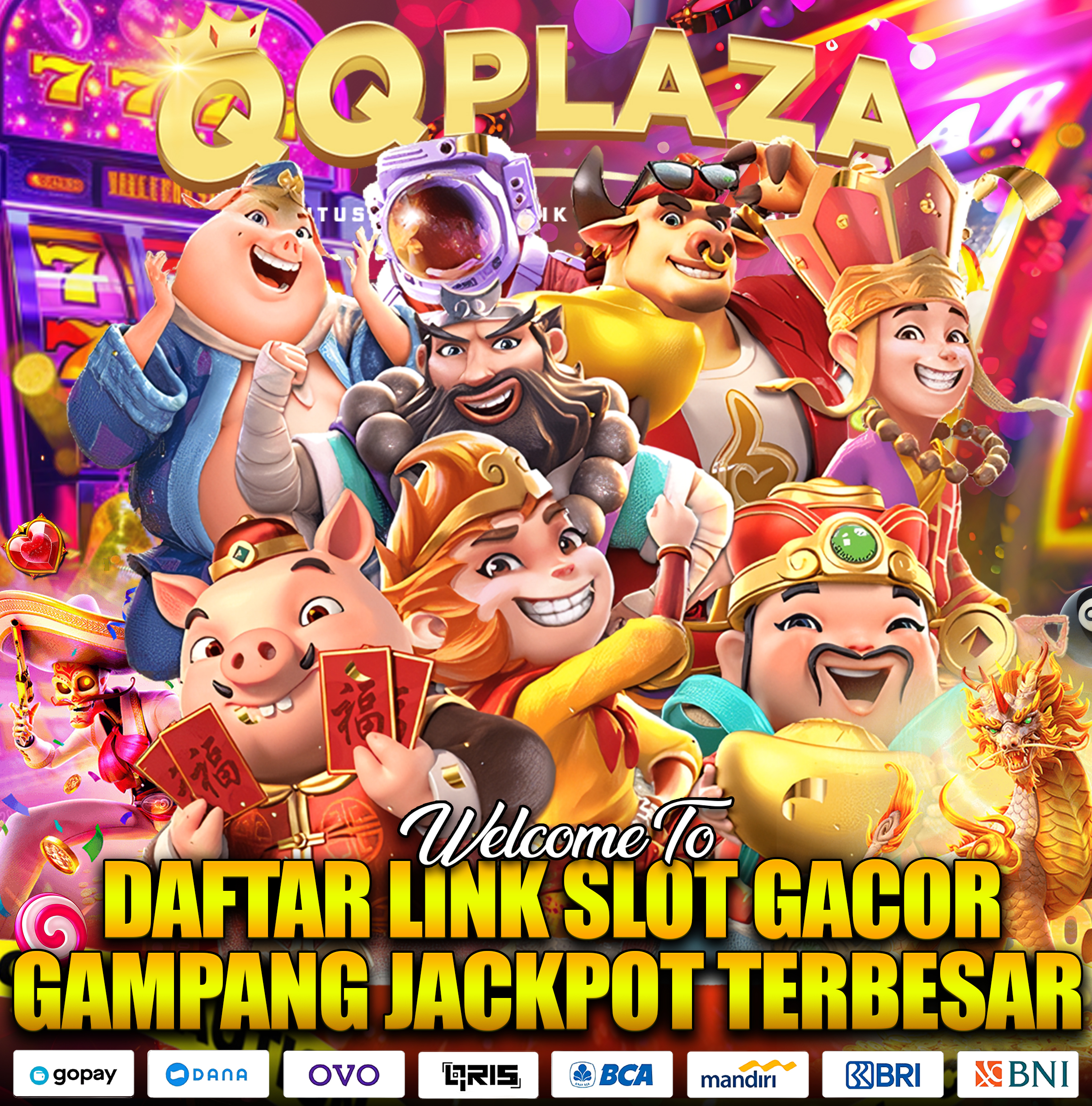 QQPLAZA: Daftar Link Slot Gacor Terpercaya Gampang Jackpot Maxwin Terbesar